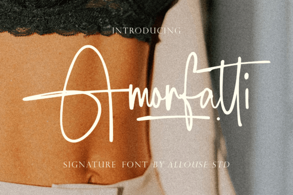 A Practical Look at Amorfatti: The Stylish Script Font for Branding