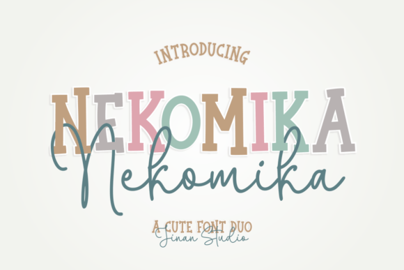 A Professional Designer's Review of Nekomika: The Romantic Duo Font