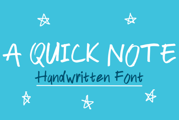 A Quick Note Font: The Simple Art of Editorial Warmth