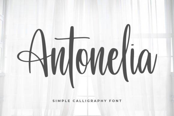 Antonelia: A Handwritten Font for Editorial Moods and Content Identity