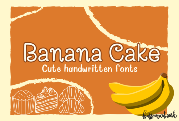 Banana Cake: A Playful Script Font for Creative Campaigns