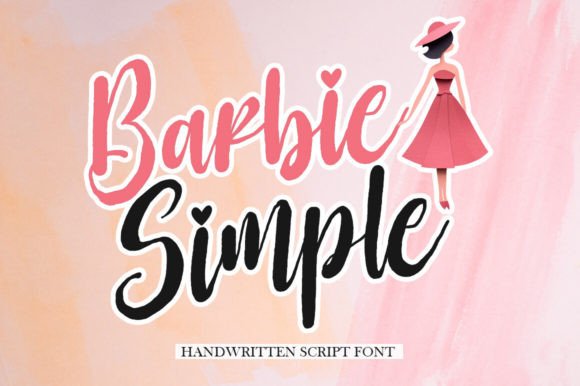 Barbie Simple: A Casual Handwritten Font for Modern Web Design