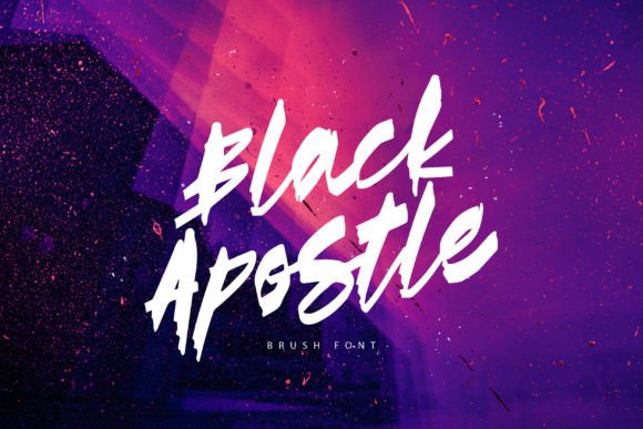 Black Apostle: A Versatile Brush Font for Your Business Identity