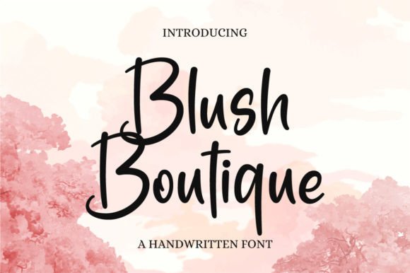 Blush Boutique: A Font for Building a Beautiful Business Identity