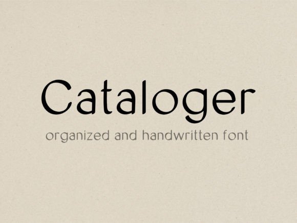 Catologer: A Professional Font for Digital Marketers