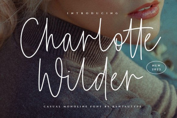 Charlotte Wilder: A Font That Brings Creative Elegance to Handmade Goods