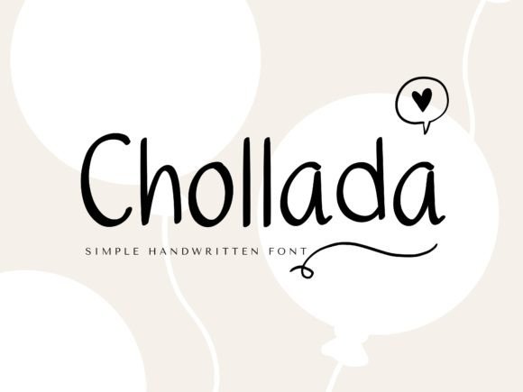 Chollada: A Font for Friendly Business Brands
