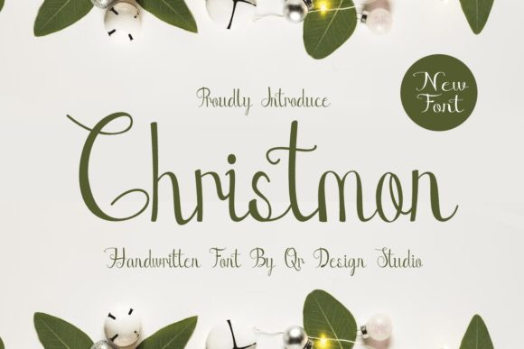 Christmon: A Delicate Handwritten Font for Elegant Web Design