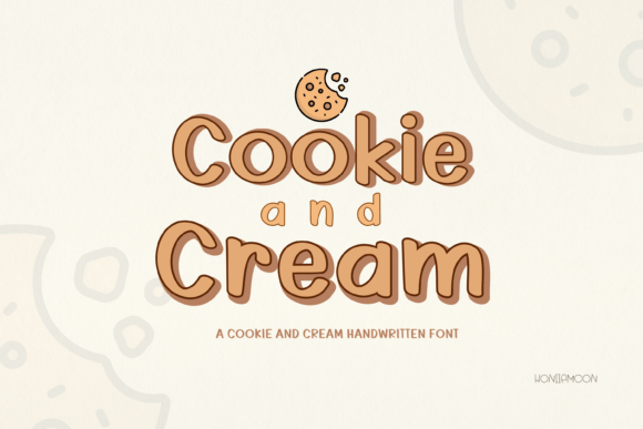 Cookie and Cream: A Handwritten Font for Editorial Charm