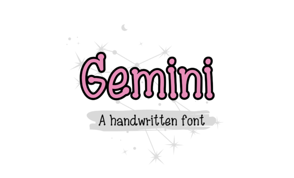 Discover Gemini: A Handwritten Font for Editorial Charm