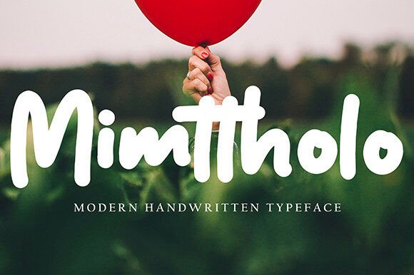 Discovering Mimttholo: A Modern Handwritten Font for Editorial Design