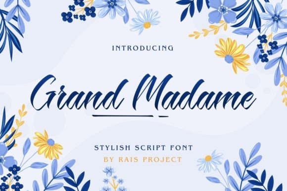 Elevate Your Web Design with Grand Madame Font