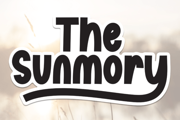 Enhance Your Brand with The Sunmory Handwritten Font