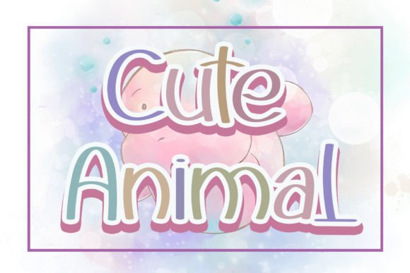 Enhance Your Campaigns with Cute Animal Font