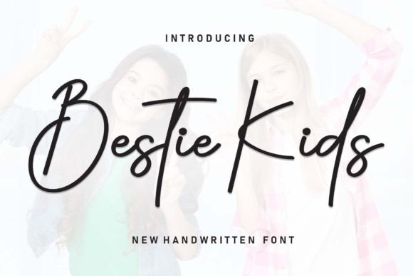 Exploring Bestie Kids: A Handwritten Font for Editorial Mood