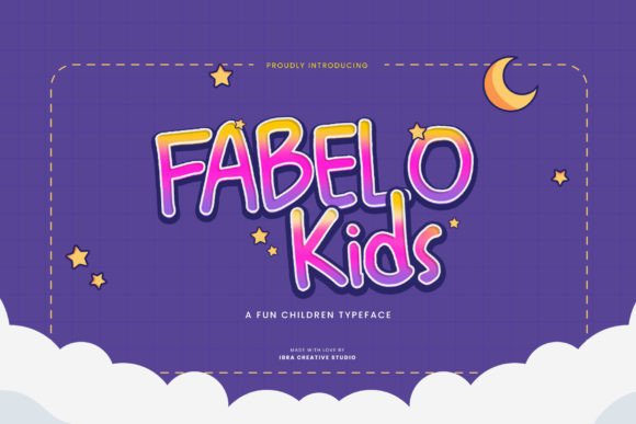 Fabelo Kids: A Playful Font for Digital Design