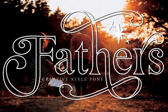 Fathers Outline: A Signature Script Font for Building Trustworthy Brands