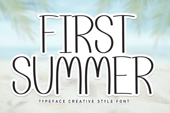 First Summer: A Charming Handwritten Font for Editorial Design