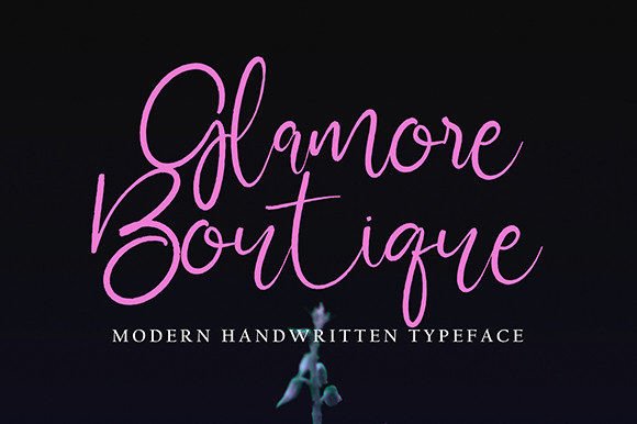 Glamore Boutique Font: A Maker’s Favorite for Elegant Projects