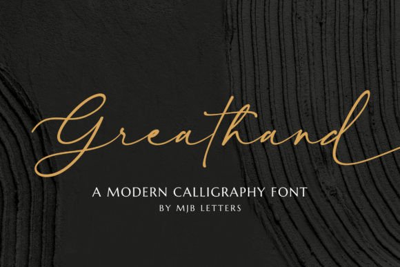 Greathand: A Modern Script Font for Marketing Campaigns