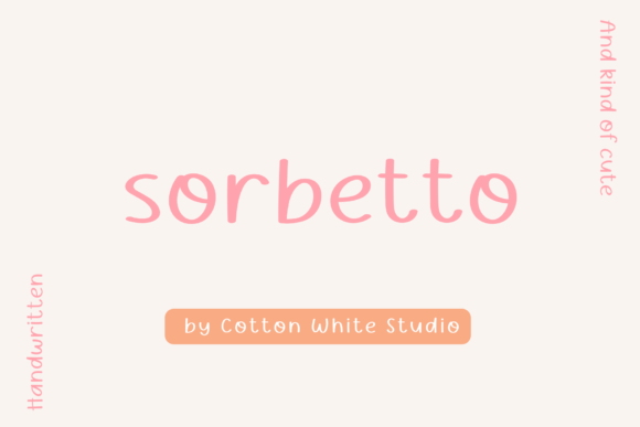 Sorbetto: The Friendly Handwritten Font That Builds Brand Trust