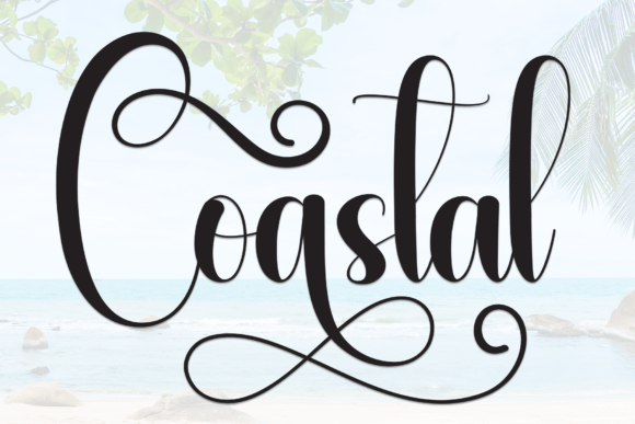 The Coastal Font: A Serene Typeface for Digital Branding
