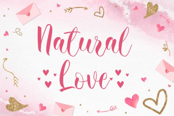 The Natural Love Font: A Crafters Essential Handwritten Typeface