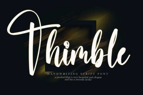 Thimble: A Handwritten Font Built for Business