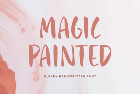 Transform Your Brand with Magic Painted Font