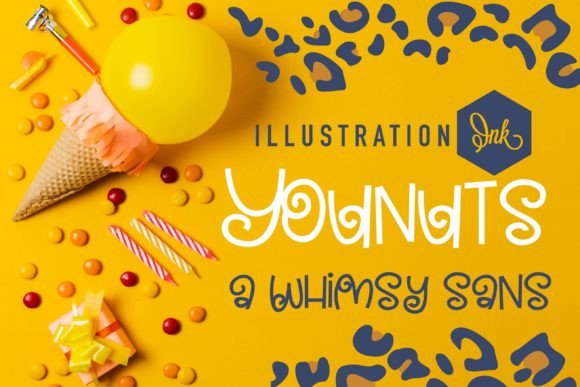Younutz: A Whimsical Font for Engaging Web Designs